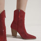 Red Crystal Cowboy Boots