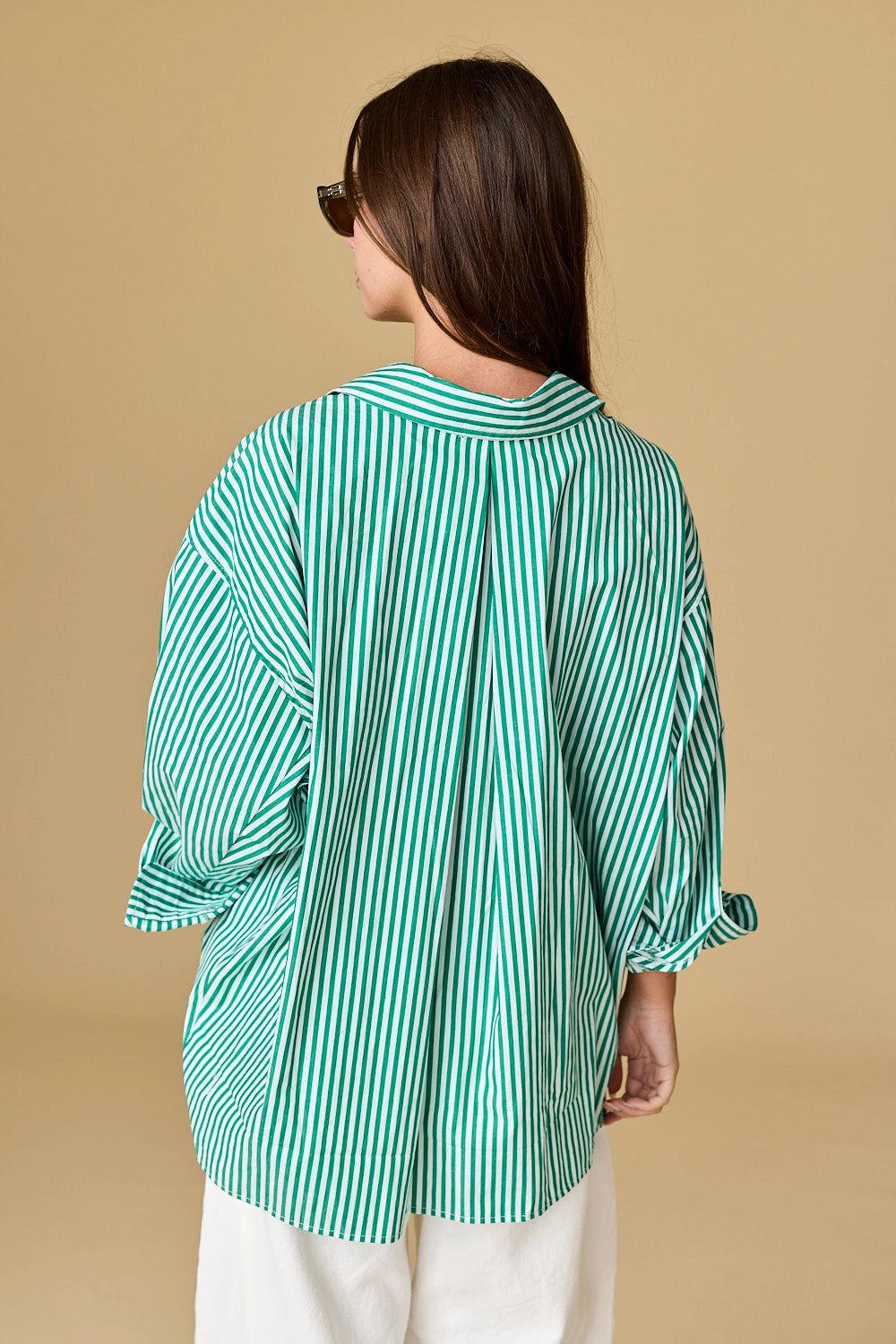 Luna Oversized Stripe Shirt