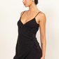 Kinsley Striped Linen Surplice Dress