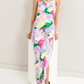 Vali Tie-Dye Print Backless Dress