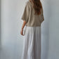 Knit Sweater Quarter Sleeve Button Up Cardigan Top