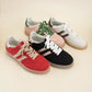 Christi Black Double Stripe Design Sneakers