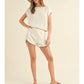 Contrasted Detail Knitted Top