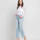 High Rise Slim Wide Jeans