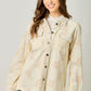Washed Corduroy Embroidery Jacket