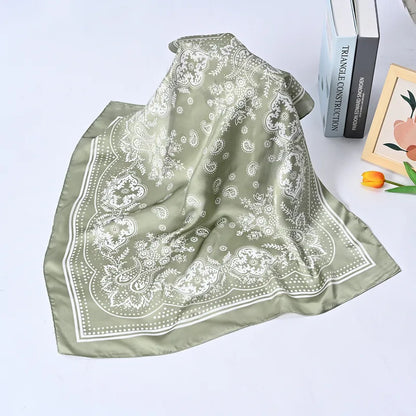 Western Bandana Scarf Silk in A Variety of Colors