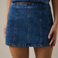 Low Waist Denim Skirt