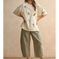 Cocktail Embroidery Boxy T Shirts