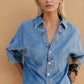 Oversized Denim Shirt