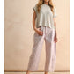 Pop Color Barrel Pants