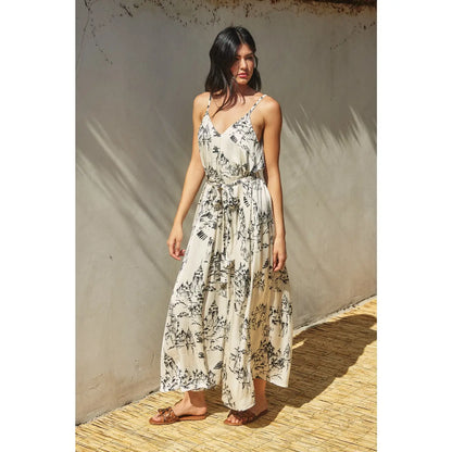 On A Cloud Extra Flared Maxi Dress