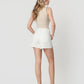 Super High Rise Raw Step Hem Drawstring Mom Shorts