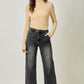 Washed Denim Trouser