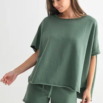 Malibu Vintage Dolman Top