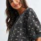 Floral Print Short Sleeve Top Set Pocket Shorts
