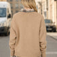 Teddy Bear Crew Neck Intarsia Knit Sweater