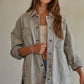 Woven Cotton Washed Denim Jacket