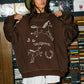 HORSE Graphic Reversible Mock-Neck Sweatshirt