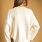 V-Neck Oversized Long Sleeve Sweater
