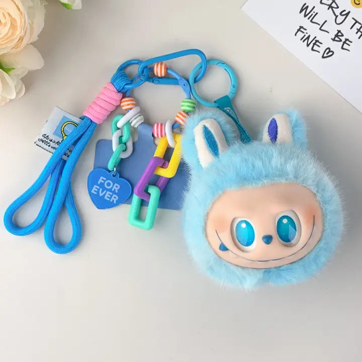 Labubu Plush Keychain