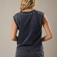 Sleeveless Top with Studs