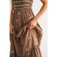 Floral Embroidered Maxi Dress