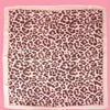 Large Floral Print Bandana Scarf Pink