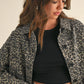Leopard Print Stretch Shacket