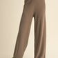 Straight Leg Knitted Pants