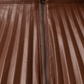 Pleated Faux Leather Skirt