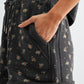 Floral Print Short Sleeve Top Set Pocket Shorts