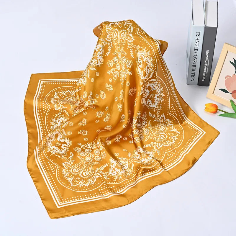 Western Bandana Scarf Silk in A Variety of Colors