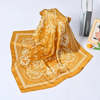 Western Bandana Scarf Silk in A Variety of Colors