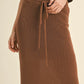 Knitted Maxi Skirt