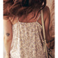 Boho Floral Spaghetti Straps Tank Top