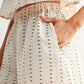 Gingham Print Set with Tie-Front Top and Shorts
