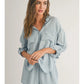 Textured Stripe Pattern Knitted Top