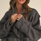 Cropped Light Weight Belted Trench Coat