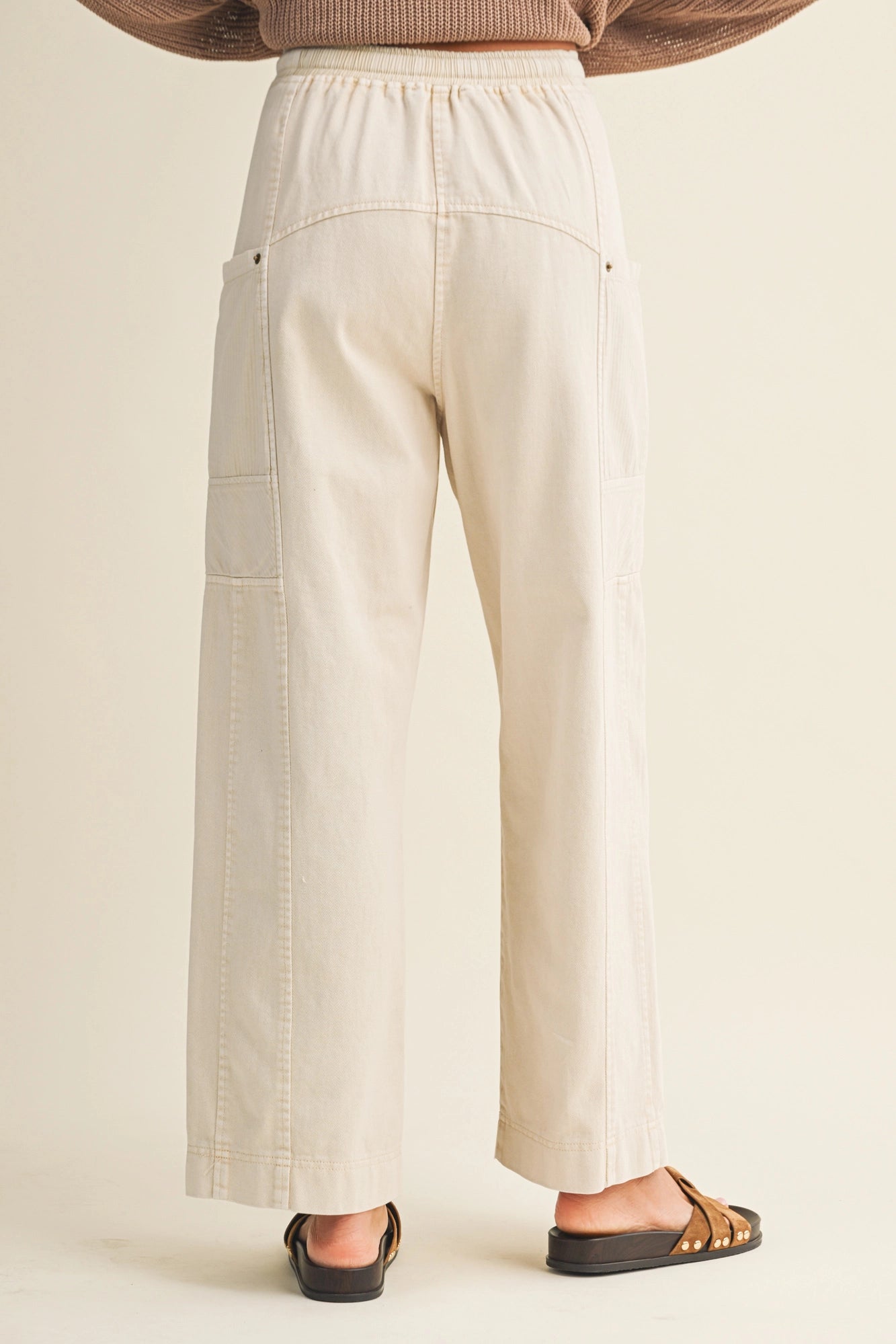Side Pocket Wide Pants