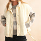 Teddy Fabric Utility Vest Jacket