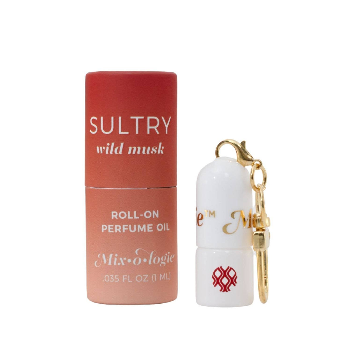 Sultry (wild musk) | Keychain Mini Roll-On Perfume (1 mL)
