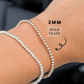 Gold Filled Classic 3 MM Tarnish Free Stretch Bracelet
