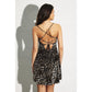 Wanted and Wild Babydoll Criss Cross Mini Dress