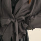 Cropped Light Weight Belted Trench Coat