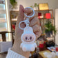 Labubu Flocking Keychain