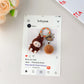 Labubu Keychain Accessory