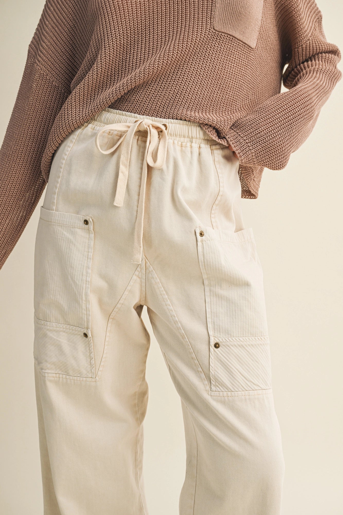 Side Pocket Wide Pants