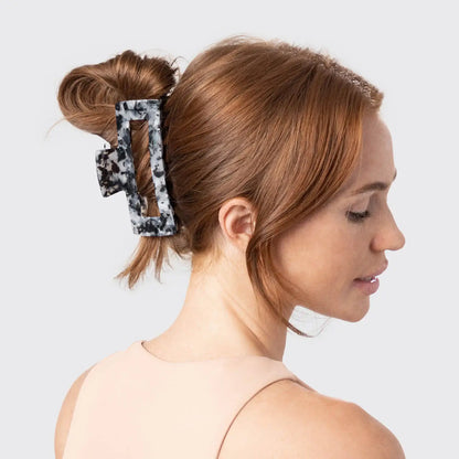 Eco-Friendly Jumbo Open Shape Claw Clip Black
