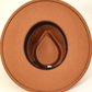 Double Belt Strap Fedora Fashion Hat