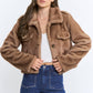 Faux Fur Cropped Jacket